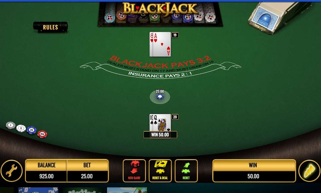 Cá cược cực căng cùng Blackjack