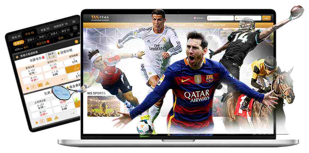 Cá cược thể thao WS Sports tiện lợi qua thiết bị điện tử
